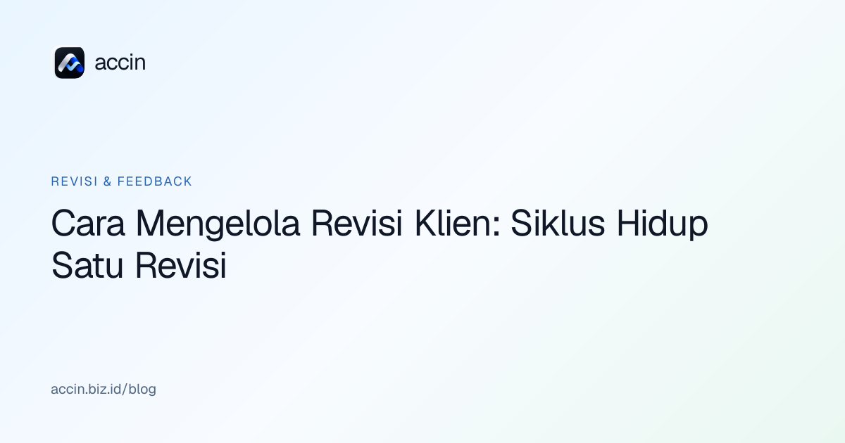 Ilustrasi sampul artikel: Cara Mengelola Revisi Klien: Siklus Hidup Satu Revisi